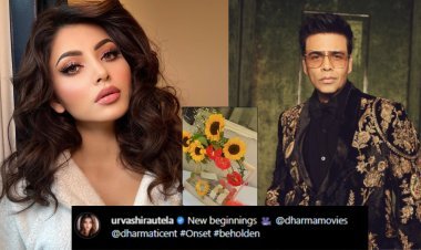 Urvashi Rautela signed by Karan Johar’s Dharma Productions’ & Dharmatic’s for their next film