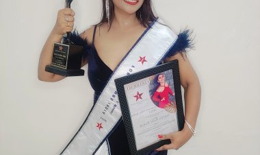Amrita Bisht Rawat as Newly Crowned Mrs Almora 2023 organised by Forever Star India