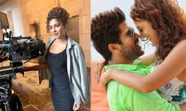 Seerat Kapoor and Co-Star Sharwanand Shoot For A Party Anthem Track For Their Upcoming Rom-Com Film- Confirms Source As Actress Shares Glimpse