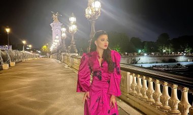 Actress Urvashi Rautela Shines in Glamour at Paris Fashion Week