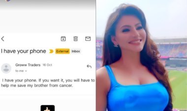Urvashi Rautela receives a demanding email over returning her 24-carat gold iPhone
