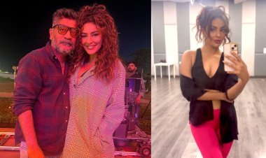 After Sharwanand, Actress Seerat Kapoor reunites with her debut ace choreographer, Raju Sundaram Master for the Power pack Party Anthem