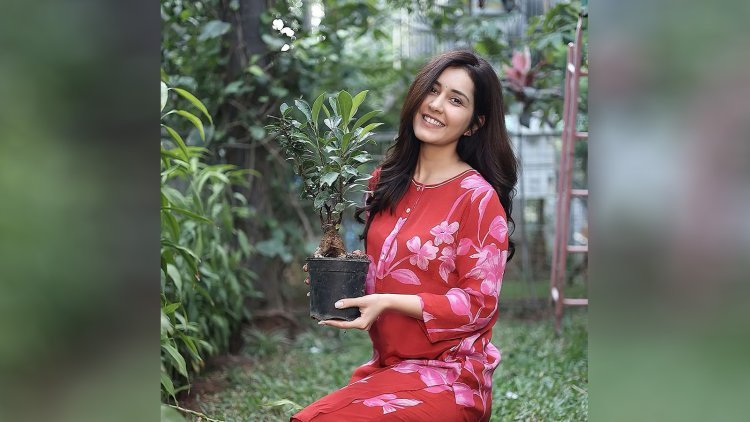 Embracing Greenery: Raashii Khanna's Annual Tree Plantation Birthday Ritual