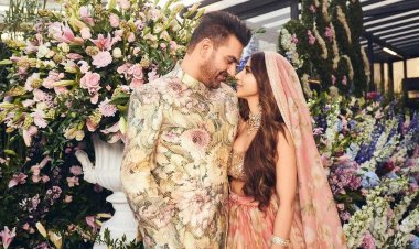 Arbaaz Khan and Sshura Khan Bloom on Their Wedding Day: A Tale of Floral Elegance