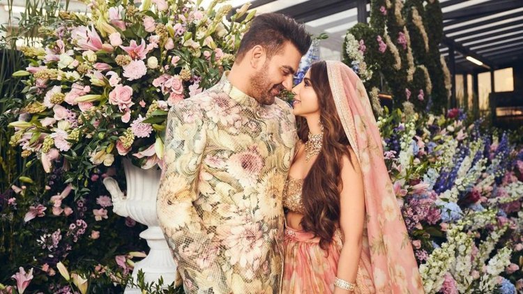 Arbaaz Khan and Sshura Khan Bloom on Their Wedding Day: A Tale of Floral Elegance