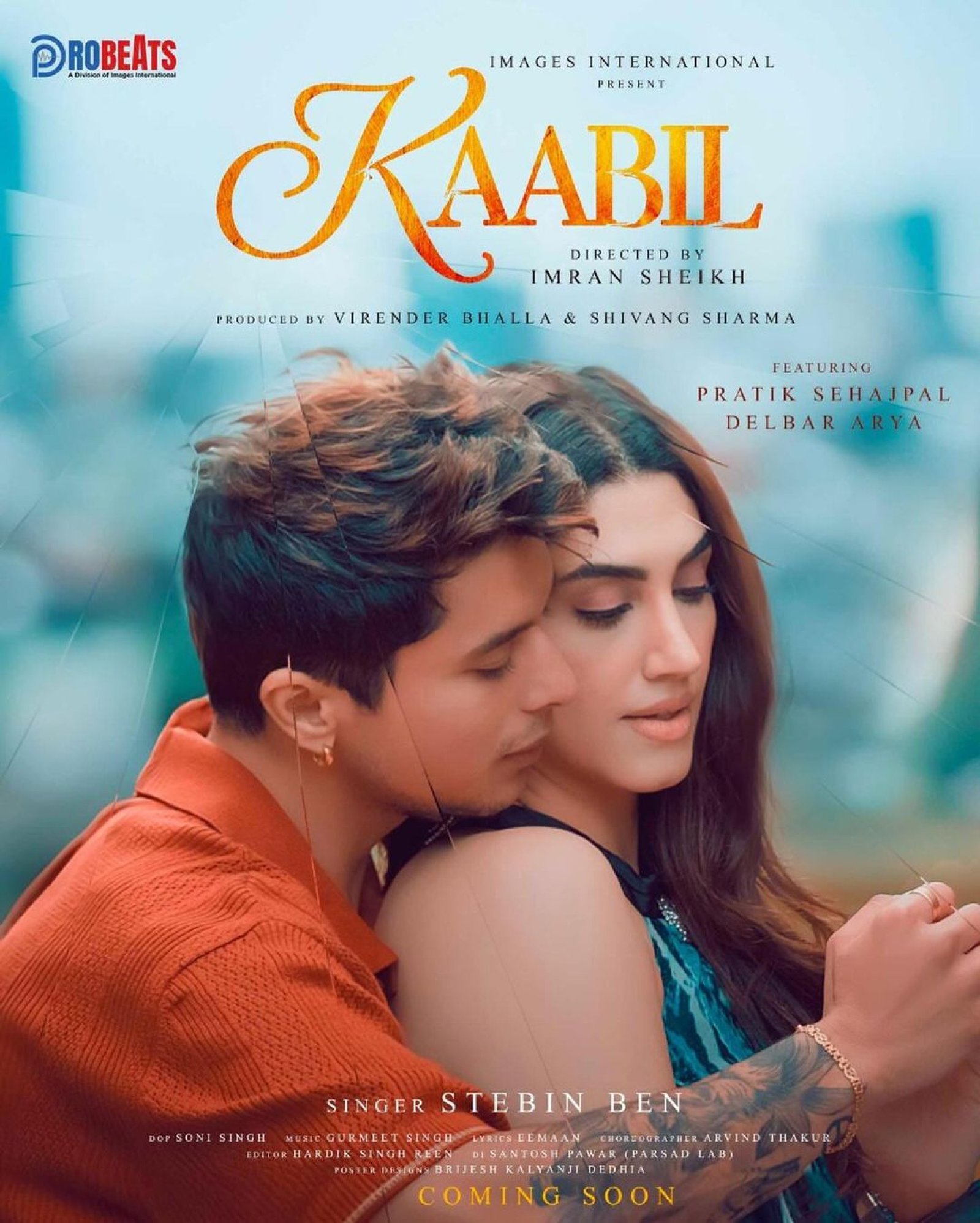 Delbar Arya says, 'Pratik Sehajpal and I through Kaabil Have Showcased The Raw Reality Of Today's Generation's Love Life'- Check Song Now