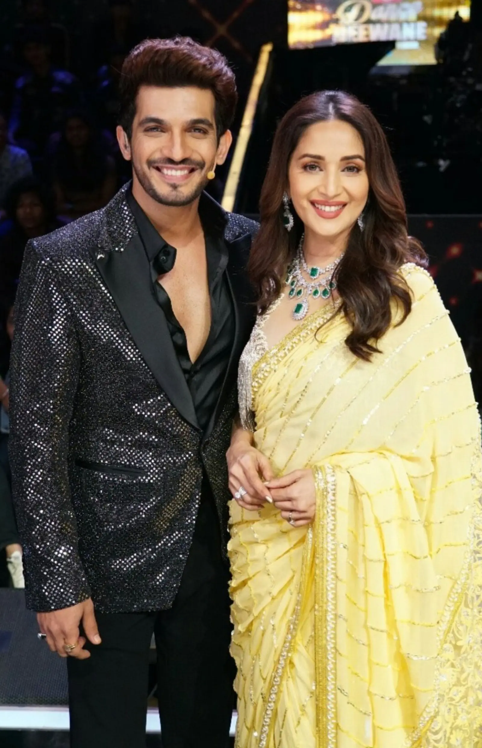 'Happy Birthday to the Lady Who Makes Hearts Dhak Dhak': Arjun Bijlani’s wish to Madhuri Dixit