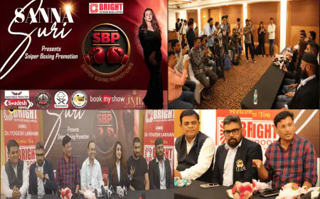 Bright Outdoor Media Mr Yogesh Lakhani is ready to promote Sanna Suri's Sniper Boxing event