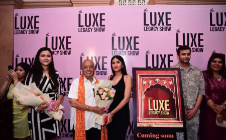 Fashion Event & Runway Show 'The Luxe Legacy 2025 Season 2' Unveils Poster at Glamorous Launch Party 