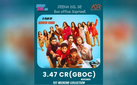 Jeena Dil Se Continues to Surprise; Collects ₹3.47 Crore Worldwide in Opening Weekend