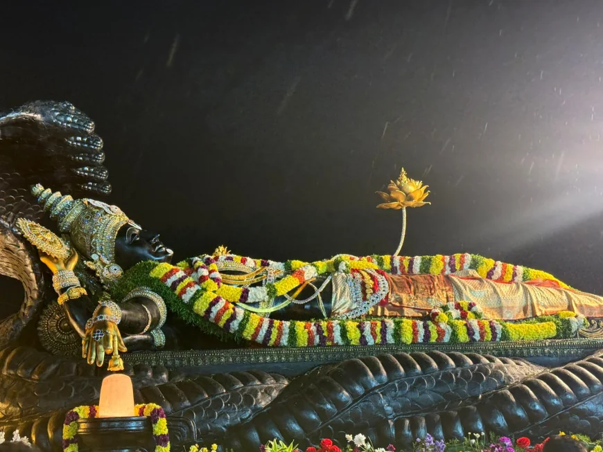 Team Nagabandham Launches Nationwide Anantha Padmanabha Swamy Ratha Yatra, Grand Idol Unveiled